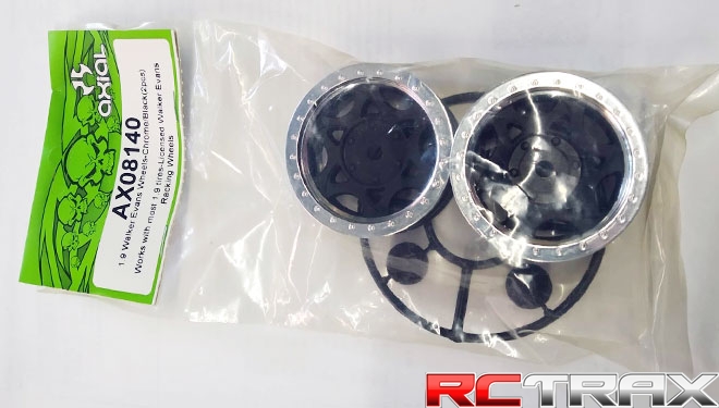 Plastikowe felgi 1.9 Walker Evans Street Wheels 2Pcs Chrome Black