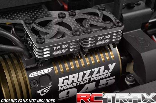 Team Corally C-00180-1323 uchwyt wentylatorów