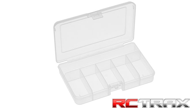 Team Corally 3 pudełka na drobne elementy RC 165x112x31mm