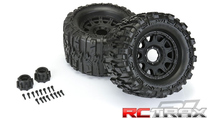 Pro Line 10155-10 Trencher HP 3.8" All Terrain BELTED Tires Mounted