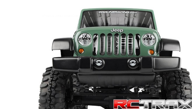 Karoseria Pro-Line 3336-00 Body 1/10 Jeep Wrangler Rubicon 2009 Clear