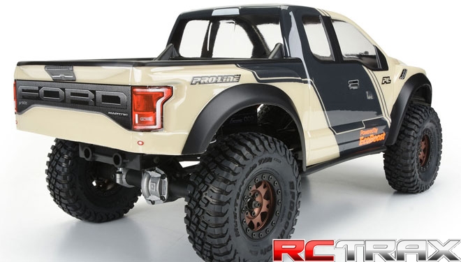 Karoseria PRO-LINE 2017 Ford F-150 Raptor Clear Body 12.3" (313mm) WB Crwlrs