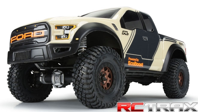 Karoseria PRO-LINE 2017 Ford F-150 Raptor Clear Body 12.3" (313mm) WB Crwlrs
