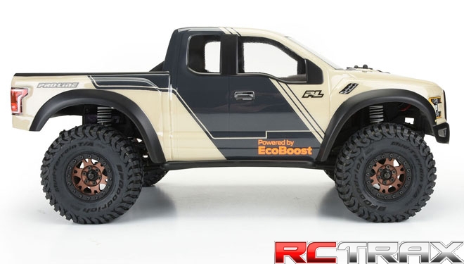 Karoseria PRO-LINE 2017 Ford F-150 Raptor Clear Body 12.3" (313mm) WB Crwlrs