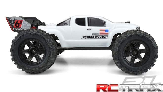 Pro-Line 3521-15 Brute Pre-Cut White Bash Armor Truck Body ARRMA Kraton 1/8 6S BLX