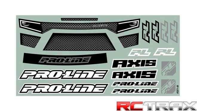 PRO-LINE 3578-00 karoseria Truggy 1/8 Axis T Mugen MBX8T & MBX8T Eco transparentna