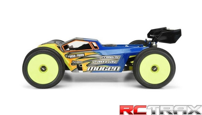 PRO-LINE 3578-00 karoseria Truggy 1/8 Axis T Mugen MBX8T & MBX8T Eco transparentna