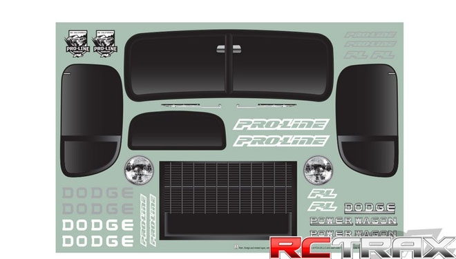 PRO LINE 3499-18 karoseria 1946 Dodge Power wheelbase 313mm