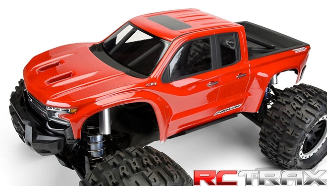PRO-LINE 3507-17 karoseria 2019 Chevy Silverado Z71 Trail Boss - transparentna