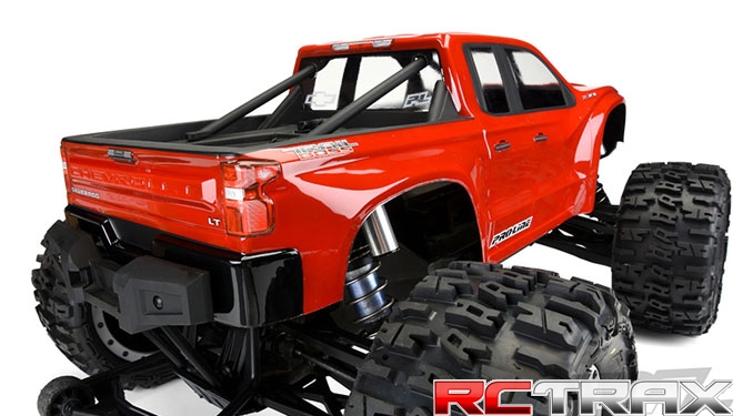 PRO-LINE 3507-17 karoseria 2019 Chevy Silverado Z71 Trail Boss - transparentna