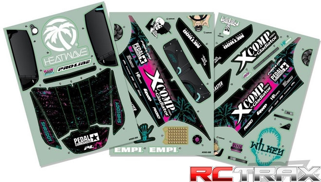 PRO-LINE 3563-18 Megalodon Desert Buggy Blake Wilkey Edition - czarna