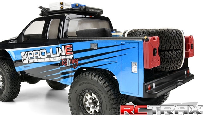 PRO-LINE 3484-00 karoseria Utility Bed - transparentna
