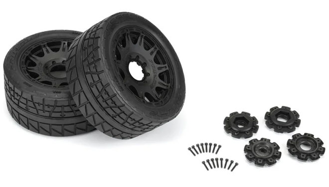 Pro-Line koło 1:6 opona Menace HP Belted 5.7