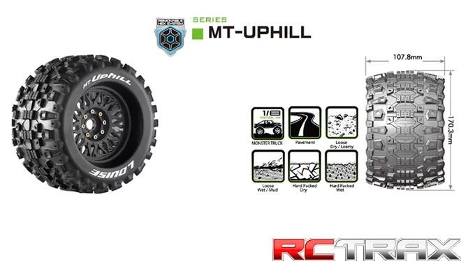 Koła LOUISE LR-T3219X RC MT-UPHILL 1/8