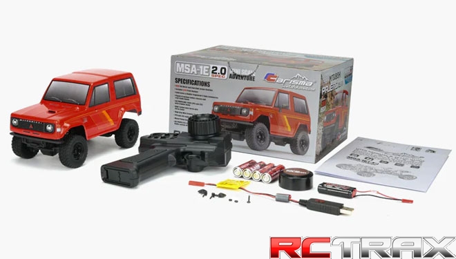 Carisma MSA-1E 2.0 MITSUBISHI PAJERO XL-W 1/24 4WD RTR