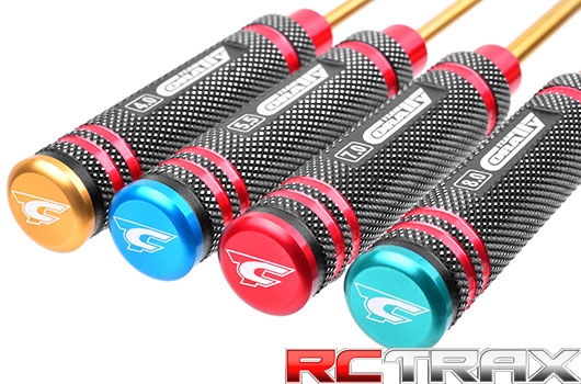 Wkrętaki nasadowe Team Corally HEX 4.0 / 5.5 / 7.0 / 8.0 mm - 4 pcs
