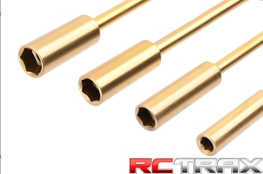 Wkrętaki nasadowe Team Corally HEX 4.0 / 5.5 / 7.0 / 8.0 mm - 4 pcs