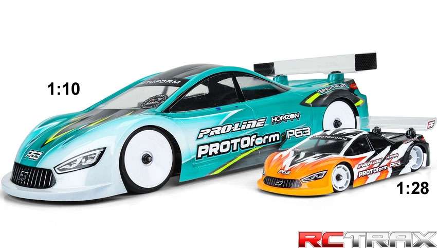 PROTOform karoseria 1:28 P63 (rozstaw 98mm) Mini-Z GL-Racing
