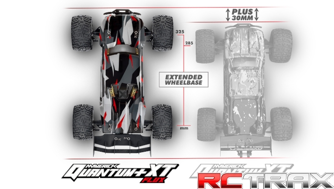 Maverick Quantum+ XT Flux 3S 1/10 4WD