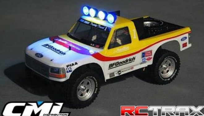 RC Neon 4 Piece Rally Truck Lighting Bar Blue