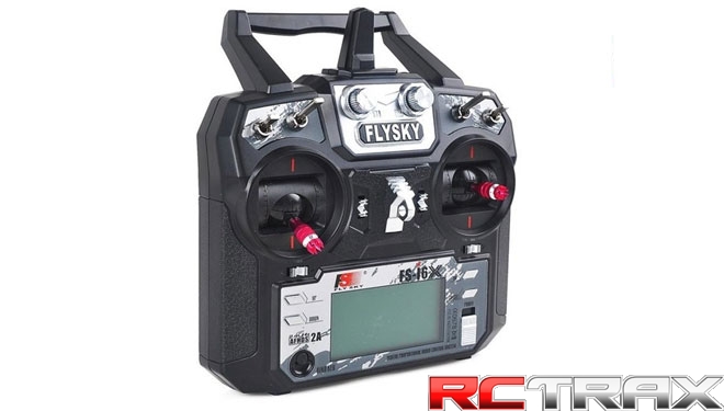 Aparatura + odbiornik FlySky FS-i6x + A10B