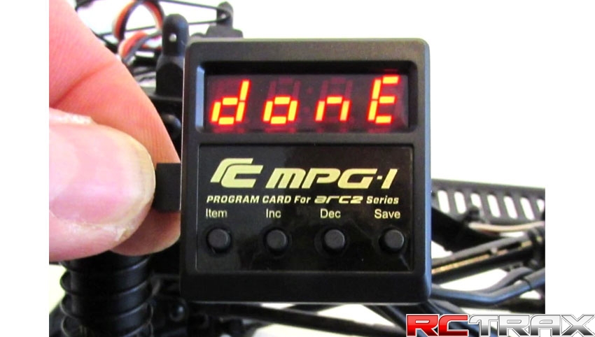 Regulator szczotkowy Carisma ARC-2 Brushed ESC (3s Compatible) & MPG-1 Program Box