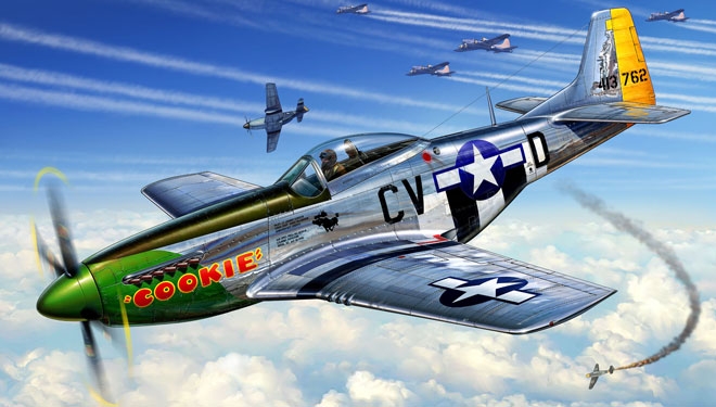 Revell 64148 North American P-51D Mustang (model set)