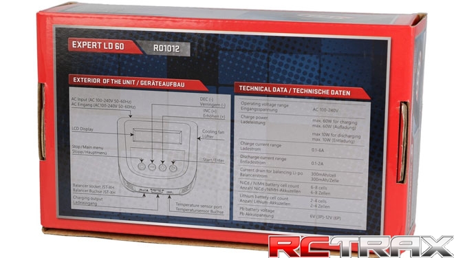 Ładowarka procesorowa Robitronic LD60