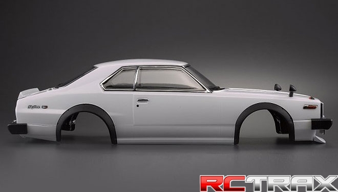 Killerbody KB48701 Nissan Skyline Hardtop 2000 (1977) 195mm pomalowana biała