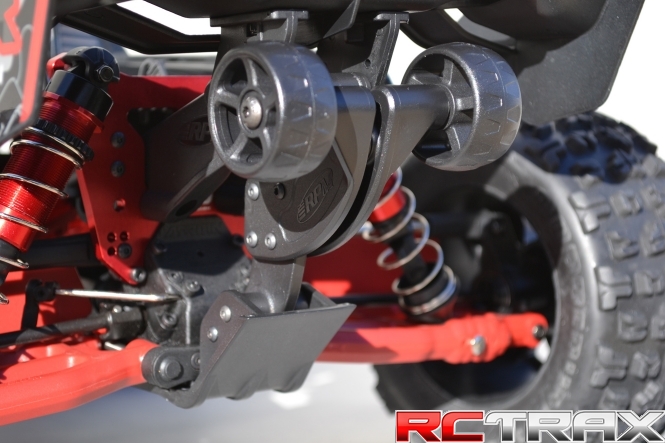 RPM72162 Wytrzymały wheelie bar do modeli ARRMA 6S