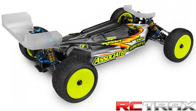 Jconcepts S2 karoseria HB RACING 1/10 2WD B6 | B6D | B6.1 body w/ Aero wing