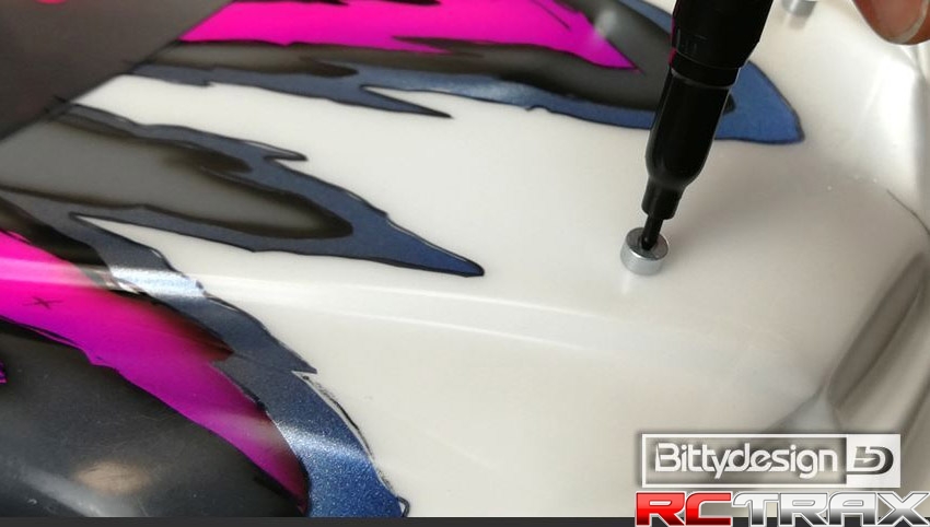 Bittydesign Body Post Marker kit RED