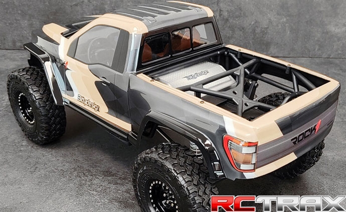Karoseria Bittydesign ROCK1 1/10 clear body for Vanquish