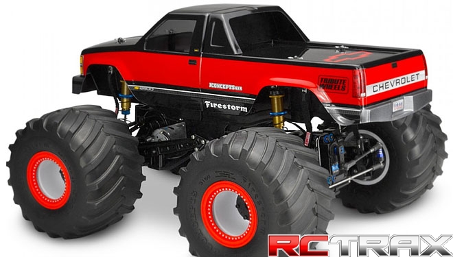 Jconcepts 1988 Chevy Silverado monster truck body - (285mm wheelbase)