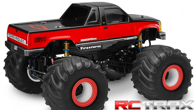 Jconcepts 1988 Chevy Silverado monster truck body - (285mm wheelbase)