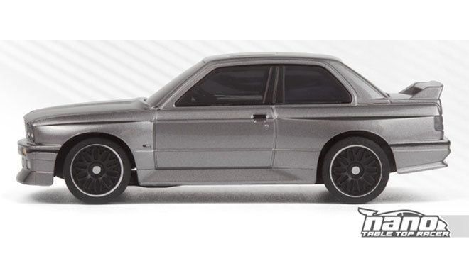 HPI Racing nano-TTR 1989 BMW M3 E30 Ravaglia Dark Silver