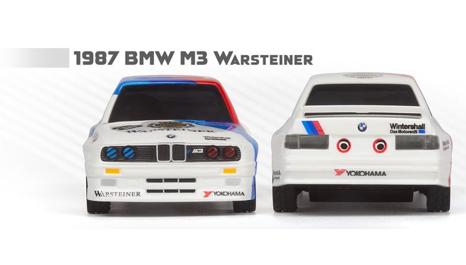 HPI Racing nano-TTR 1987 BMW M3 E30 Warsteiner