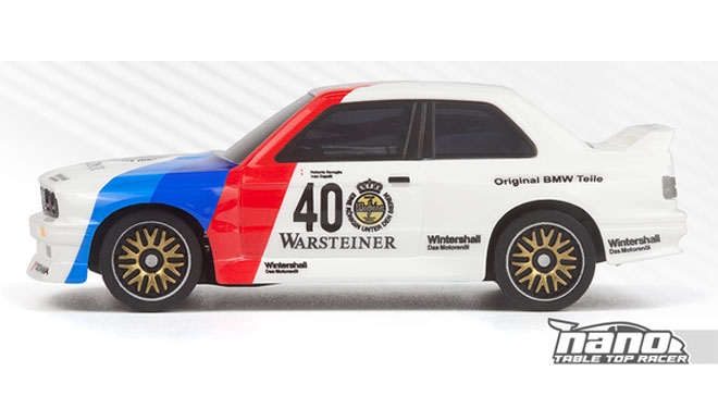 HPI Racing nano-TTR 1987 BMW M3 E30 Warsteiner