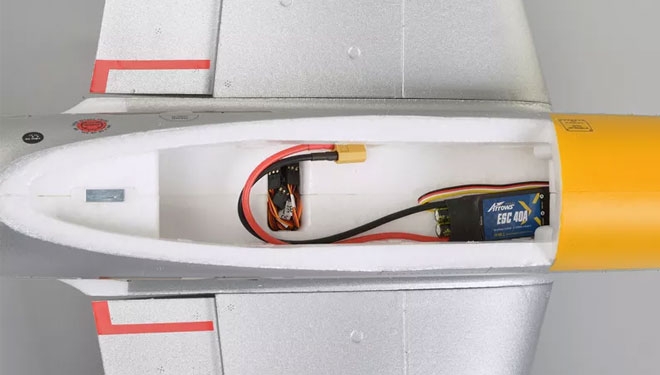 Samolot Arrows RC P-51 Mustang 1100mm PNP