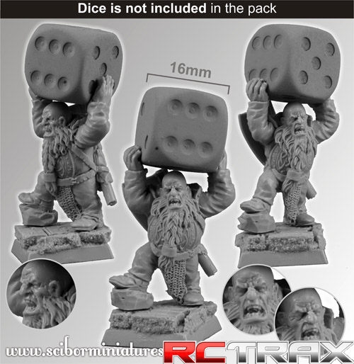 SCIBOR 28FM0078 Mad Dayn Dwarf #2 28mm/30mm