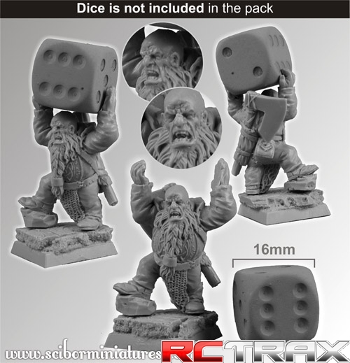 SCIBOR 28FM0078 Mad Dayn Dwarf #2 28mm/30mm