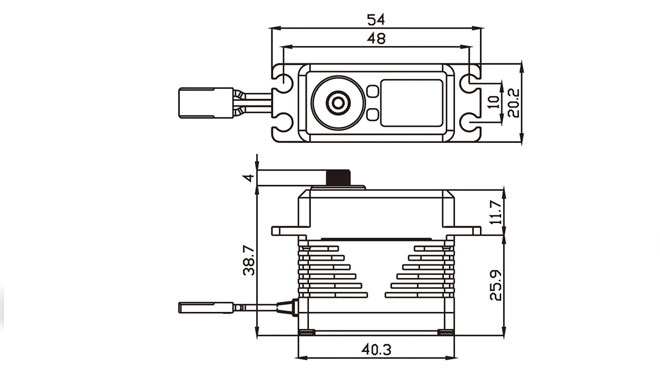Serwo SAVOX SB2292SG serwomechanizm cyfrowy