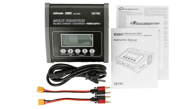 SkyRC D260 dwukanałowa ładowarka 260W