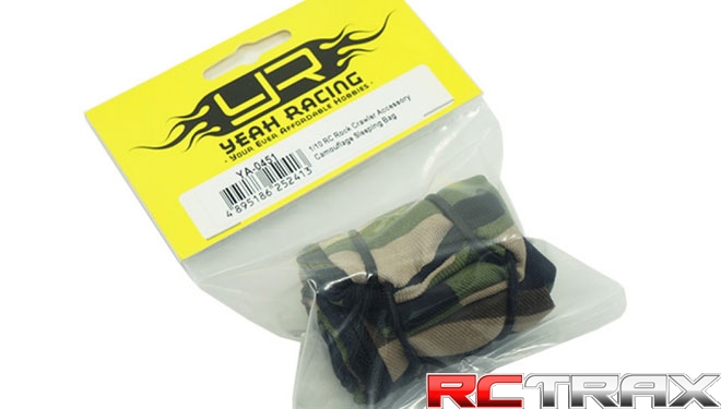 Śpiwór moro Yeah Racing 1/10 RC Rock Crawler Accessory Camouflage Sleeping Bag