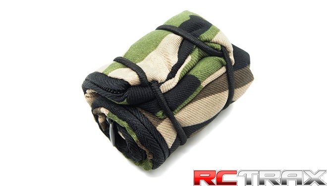 Śpiwór moro Yeah Racing 1/10 RC Rock Crawler Accessory Camouflage Sleeping Bag