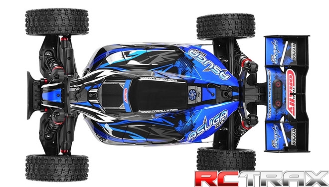ASUGA Team Corally XLR 6S BUGGY 4WD RTR czerwony