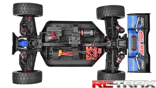 ASUGA Team Corally XLR 6S BUGGY 4WD RTR czerwony