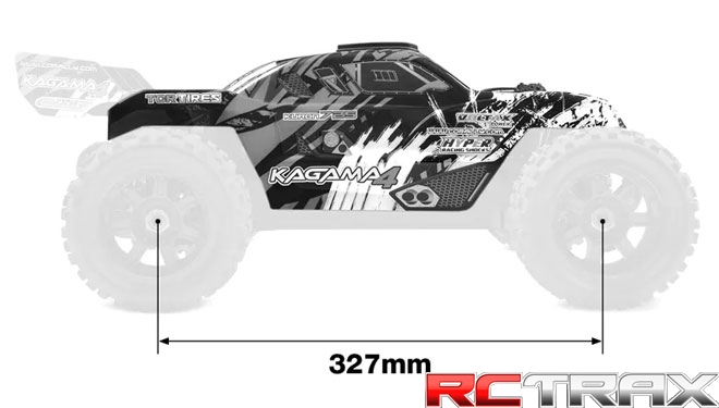 Team Corally karoseria pomalowana Kagama / Punisher