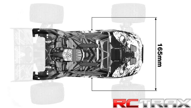 Team Corally karoseria pomalowana Kagama / Punisher
