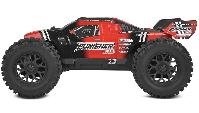 Team Corally PUNISHER 1/12 XD szczotkowy 2S RTR